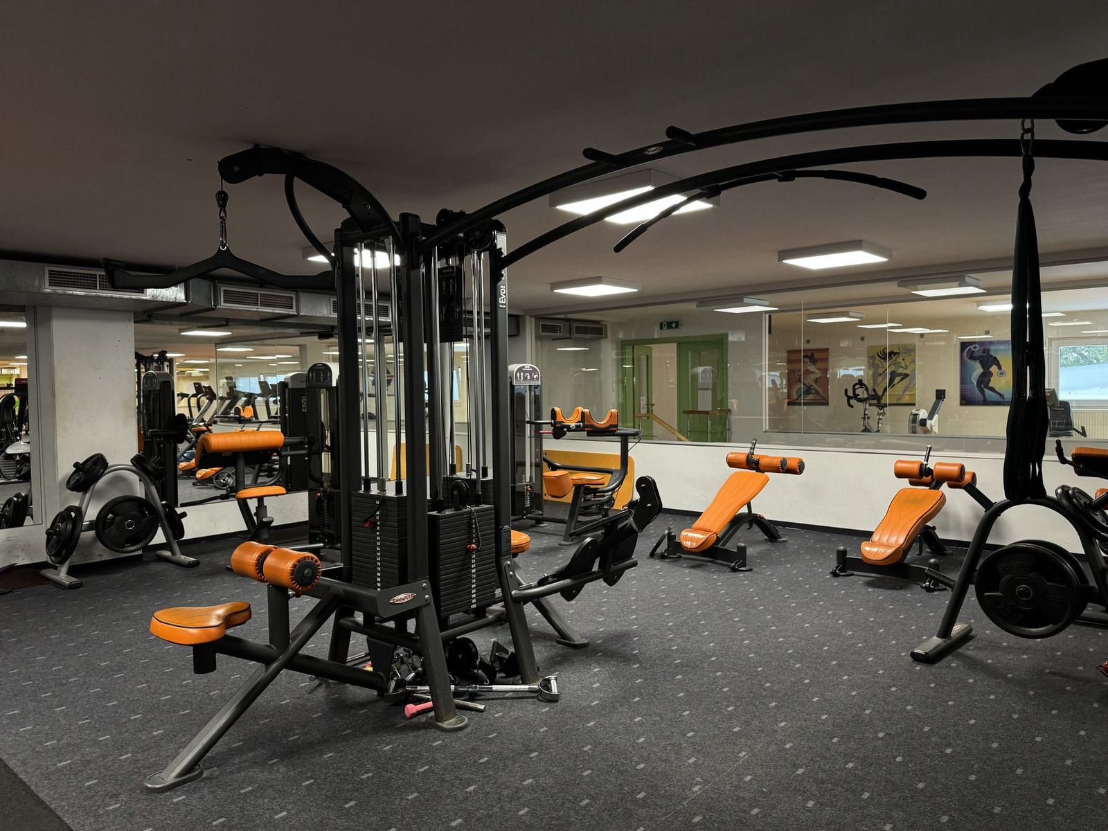 Stroje Panatta ve Fitclubu EGO